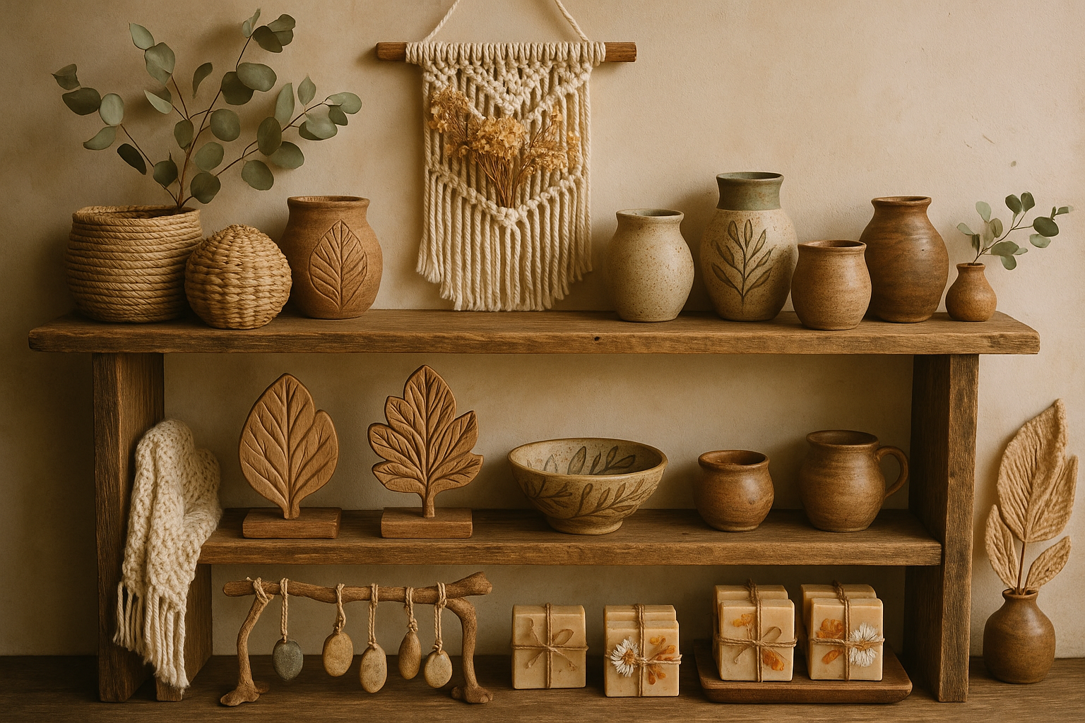 IT SHOULD BE INSPIRED BY NATURE ART AND CRAFT HAND CRAFTED AND OTHER PRODUCTS